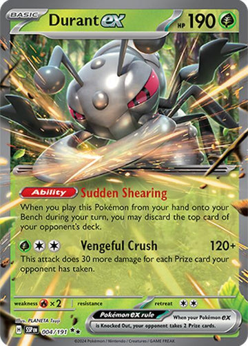Durant ex - 004/191 - SV08: Surging Sparks (SSP)