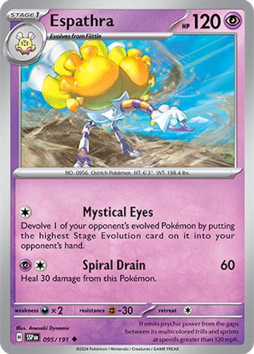 Espathra 095/191 - SV08: Surging Sparks (SSP)