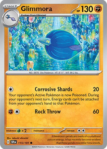 Glimmora 115/191 - SV08: Surging Sparks (SSP)