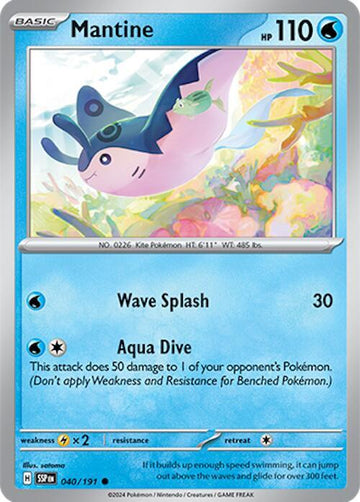 Mantine 040/191 - SV08: Surging Sparks (SSP)