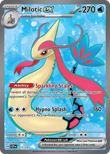 Milotic ex - 217/191 - SV08: Surging Sparks (SSP)