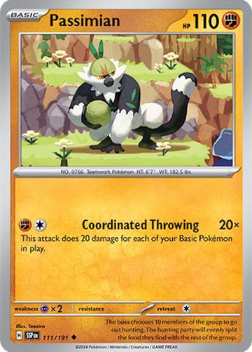 Passimian 111/191 - SV08: Surging Sparks (SSP)