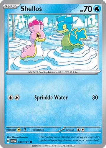 Shellos 046/191 - SV08: Surging Sparks (SSP)