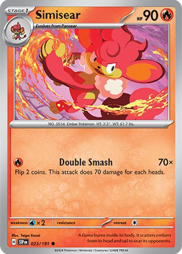 Simisear 023/191 - SV08: Surging Sparks (SSP)