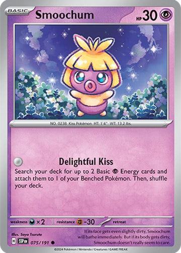 Smoochum 075/191 - SV08: Surging Sparks (SSP)