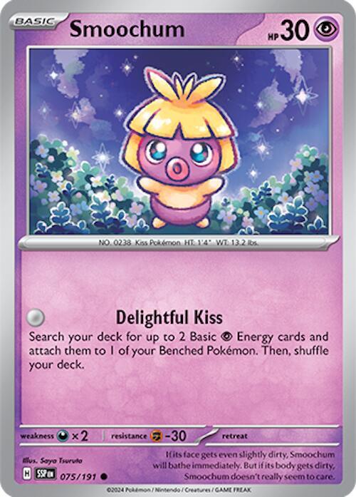 Smoochum 075/191 - SV08: Surging Sparks (SSP)