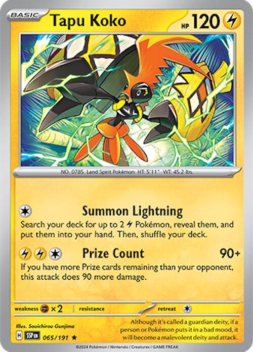 Tapu Koko 065/191 - SV08: Surging Sparks (SSP)