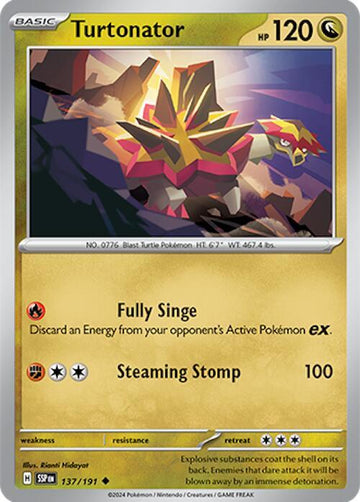 Turtonator 137/191 - SV08: Surging Sparks (SSP)