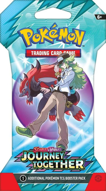 Journey Together Sleeved Booster Pack - SV09: Journey Together (JTG)