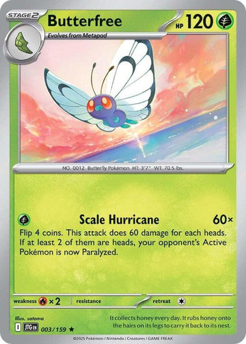 Butterfree - 003/159 - SV09: Journey Together (JTG)