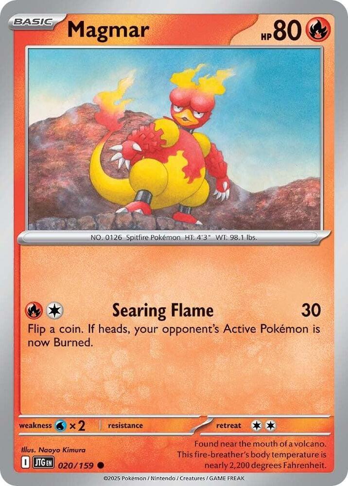 Magmar - 020/159 - SV09: Journey Together (JTG)