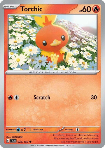 Torchic - 022/159  - SV09: Journey Together (JTG)