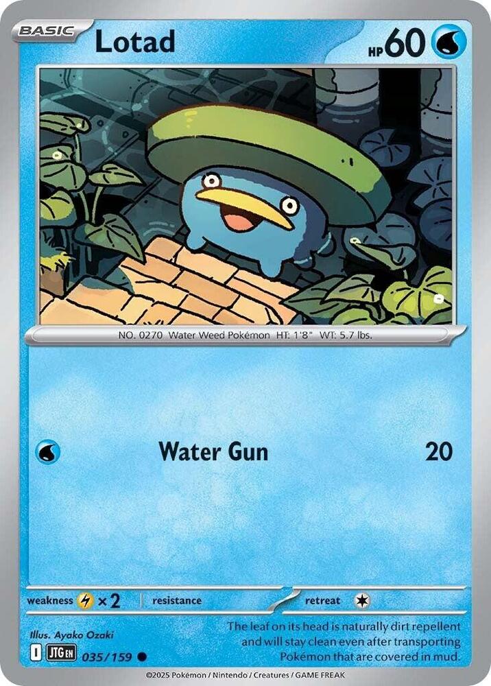 Lotad - 035/159  - SV09: Journey Together (JTG)