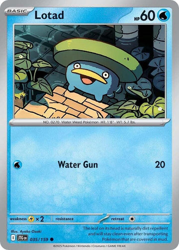 Lotad - 035/159  - SV09: Journey Together (JTG)