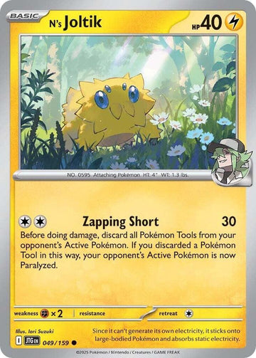 N's Joltik - 049/159 -  SV09: Journey Together (JTG)