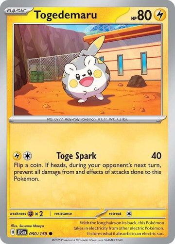 Togedemaru - 050/159  -  SV09: Journey Together (JTG)