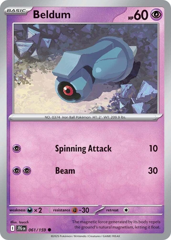 Beldum - 061/159 - SV09: Journey Together (JTG)