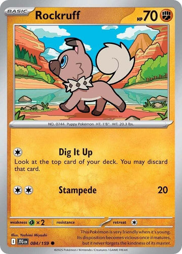 Rockruff - 084/159  -  SV09: Journey Together (JTG)