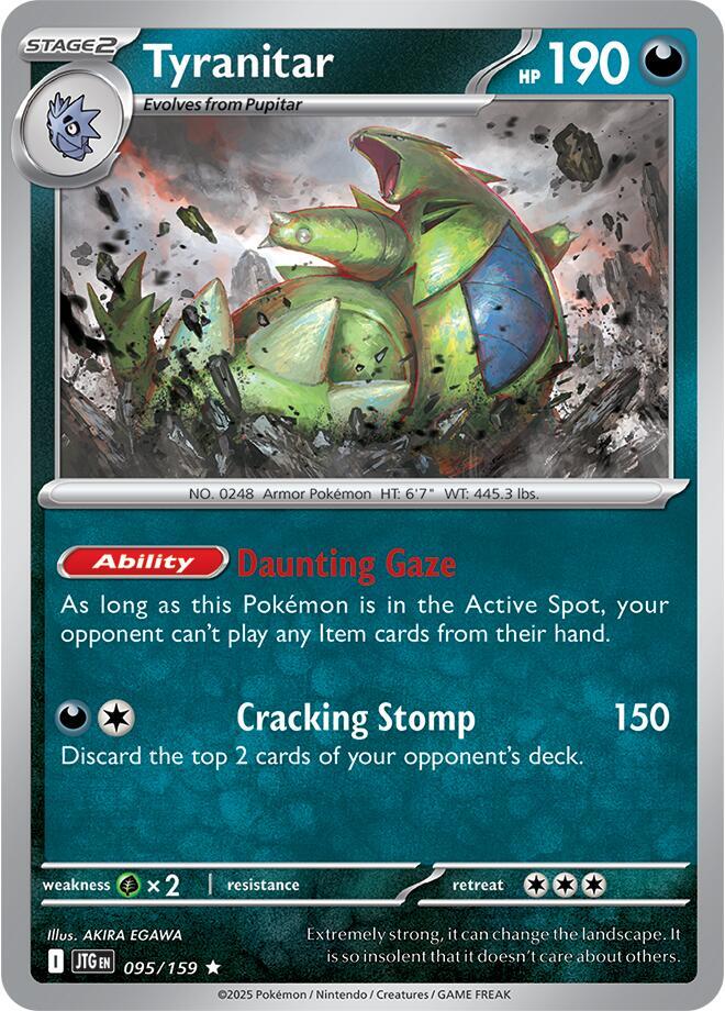 Tyranitar - 095/159 - SV09: Journey Together (JTG)