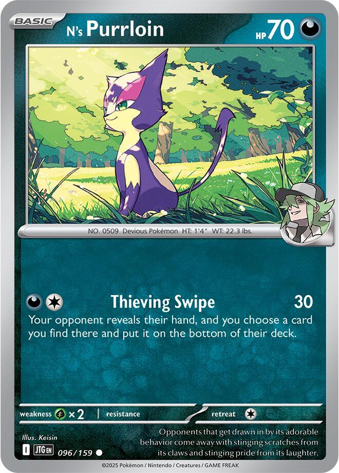 N's Purrloin - 096/159 - SV09: Journey Together (JTG)