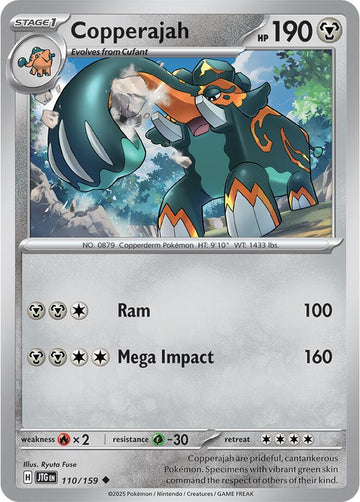 Copperajah - 110/159 - SV09: Journey Together (JTG)