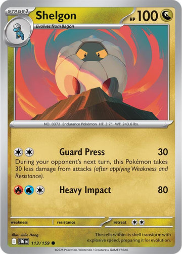 Shelgon -  113/159  - SV09: Journey Together (JTG)