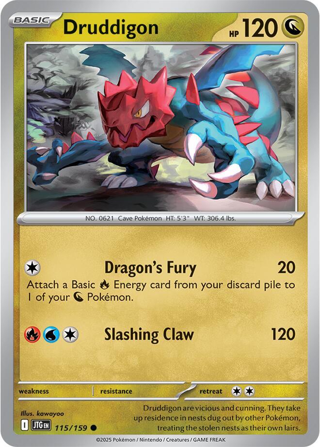 Druddigon - SV09: Journey Together (JTG)