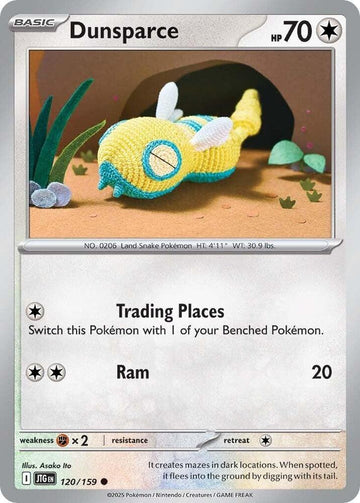 Dunsparce -120/159  - SV09: Journey Together (JTG)