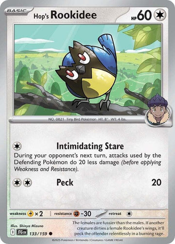 Hop's Rookidee - 133/159 - SV09: Journey Together (JTG)