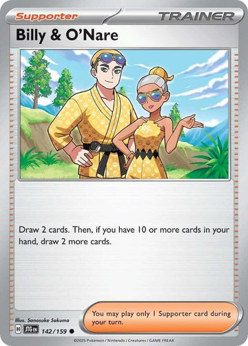 Billy & O'Nare - 142/159 - SV09: Journey Together (JTG)