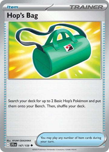 Hop's Bag - 147/159  - SV09: Journey Together (JTG)