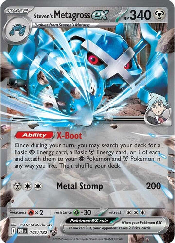 Steven's Metagross ex -  145/182 - SV10: Destined Rivals (DRI)