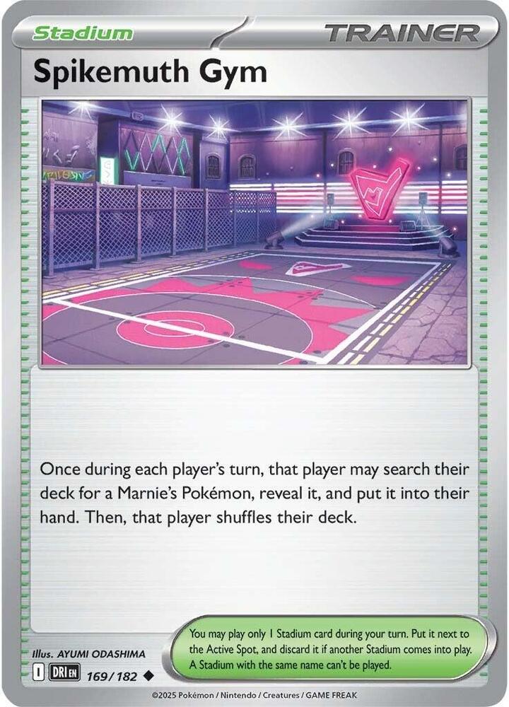 Spikemuth Gym - 169/182 - SV10: Destined Rivals (DRI)