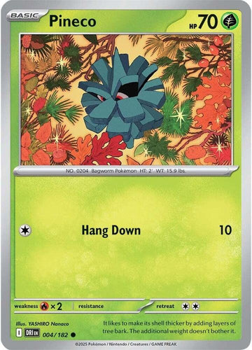 Pineco - 004/182 - SV10: Destined Rivals (DRI)