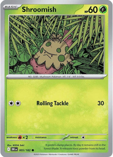 Shroomish - 005/182 - SV10: Destined Rivals (DRI)