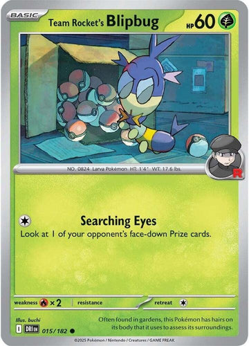 Team Rocket's Blipbug - 015/182 - SV10: Destined Rivals (DRI)