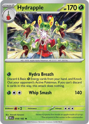 Hydrapple - 018/182 - SV10: Destined Rivals (DRI)