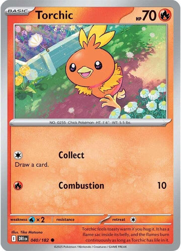 Torchic - 040/182 - SV10: Destined Rivals (DRI)