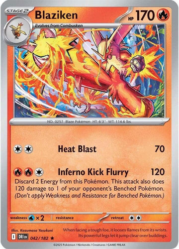 Blaziken - 042/182 - SV10: Destined Rivals (DRI)
