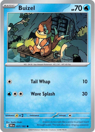 Buizel -  057/182  - SV10: Destined Rivals (DRI)
