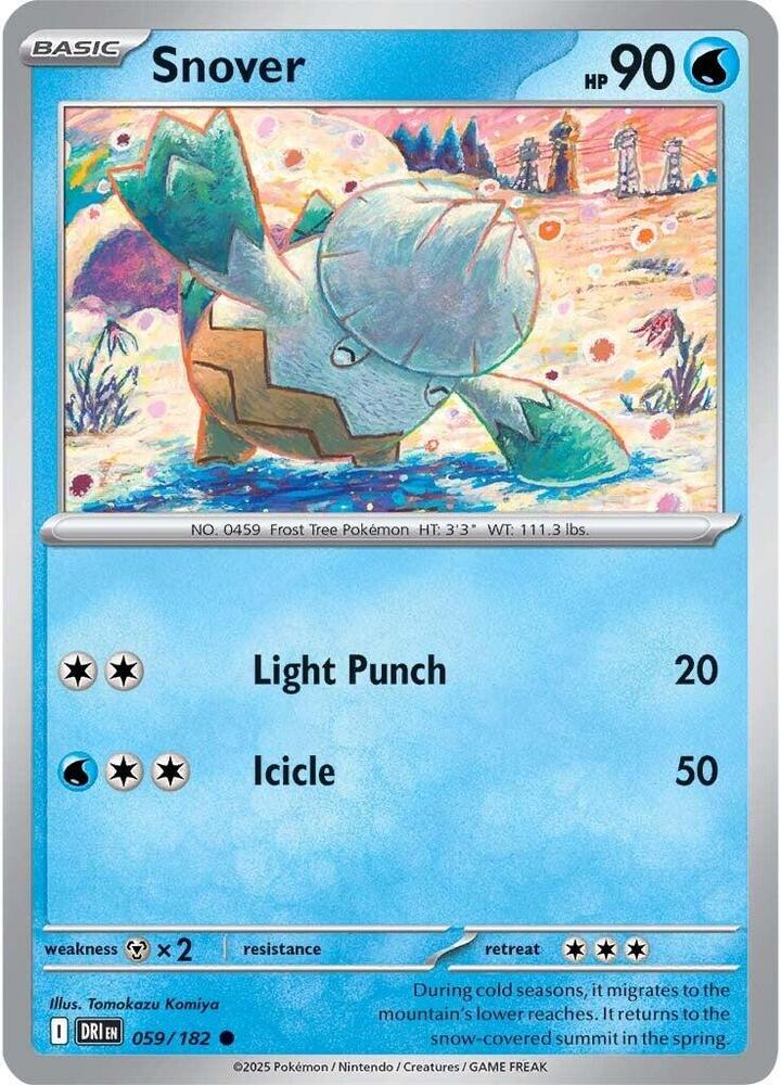 Snover - 059/182 - SV10: Destined Rivals (DRI)
