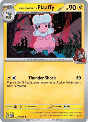Team Rocket's Flaaffy - 073/182 - SV10: Destined Rivals (DRI)