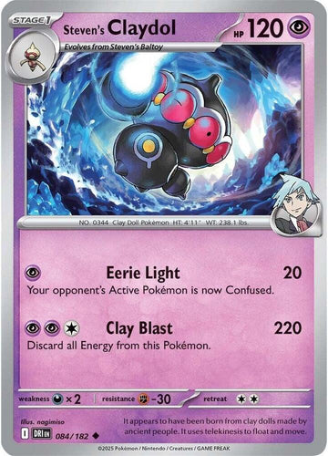 Steven's Claydol - 084/182 - SV10: Destined Rivals (DRI)