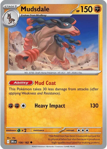 Mudsdale - 108/182 - SV10: Destined Rivals (DRI)