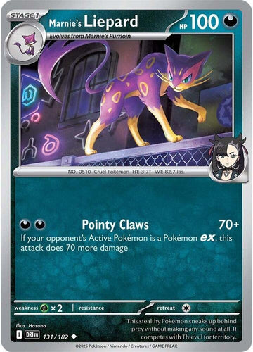 Marnie's Liepard - 131/182 - SV10: Destined Rivals (DRI)