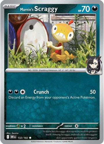 Marnie's Scraggy -  132/182 - SV10: Destined Rivals (DRI)