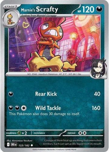 Marnie's Scrafty - 133/182 - SV10: Destined Rivals (DRI)