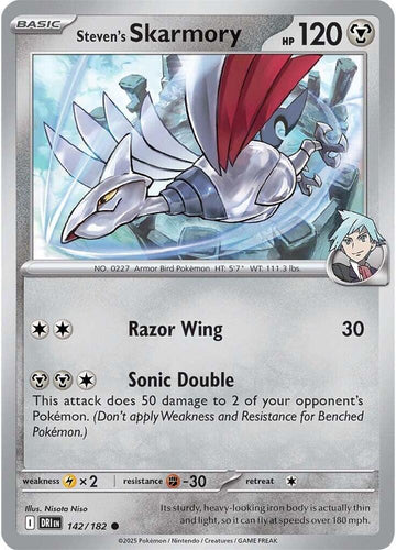 Steven's Skarmory - 142/182 - SV10: Destined Rivals (DRI)