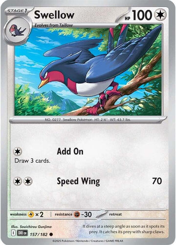 Swellow -  157/182 - SV10: Destined Rivals (DRI)
