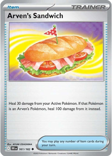 Arven's Sandwich - 161/182  - SV10: Destined Rivals (DRI)